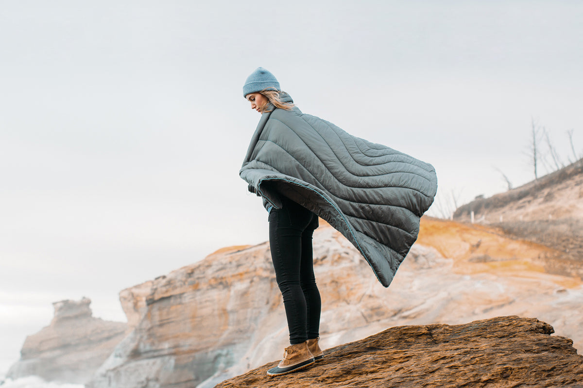 The Rumpl Original Puffy Blanket, Indoor Comfort with Outdoor Performance