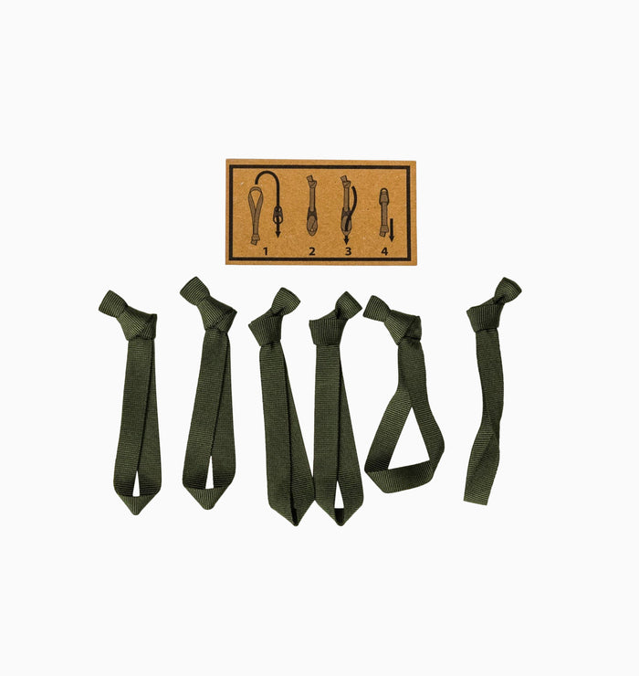 Evergoods Zipper Puller Kit - Webbing - OD Green