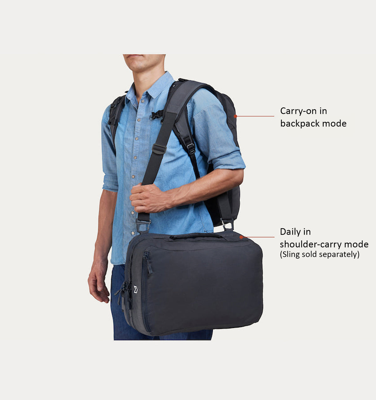 Minaal 16" Daily 3.0 Laptop Backpack 21L - Vancouver Grey