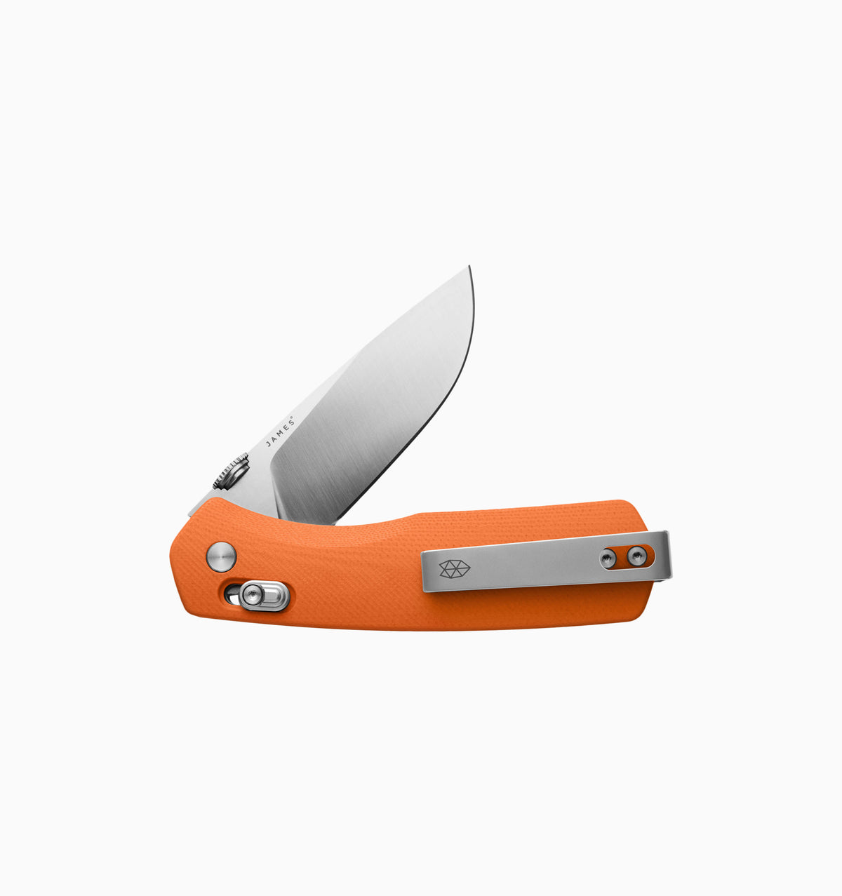 The James Brand - The Carter - Orange +  Stainless