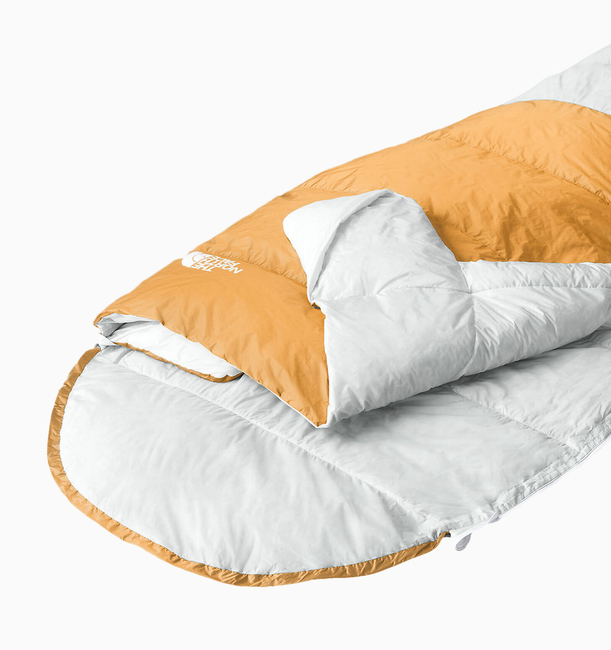 The North Face Gold Kazoo Eco Sleeping Bag - Citrine Yellow-Tin Grey