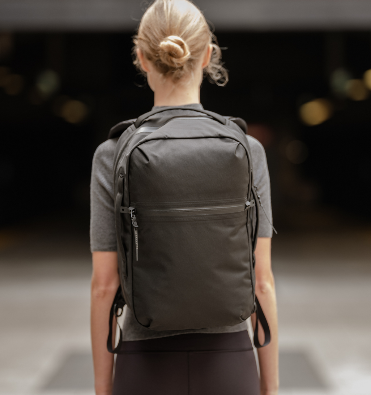 The Black Ember Shadow Backpack - Technical, Sophisticated Yet