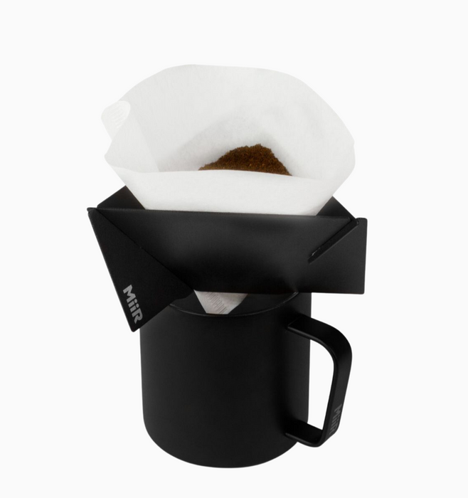 MiiR Pourigami Travel Coffee Dripper - Black