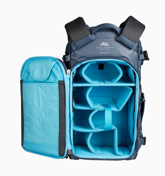 Summit Creative 14" Medium Camera Backpack Tenzing 25L - Blue