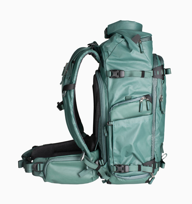 Summit Creative 14" Medium Rolltop Camera Backpack Tenzing 30L - Green