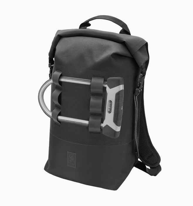 Chrome 14" Urban Ex 2.0 Rolltop Waterproof Backpack 20L - Black