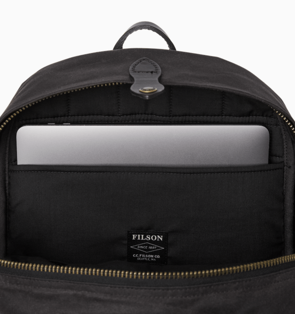 Filson 15" Journeyman Laptop Backpack 23L - Cinder