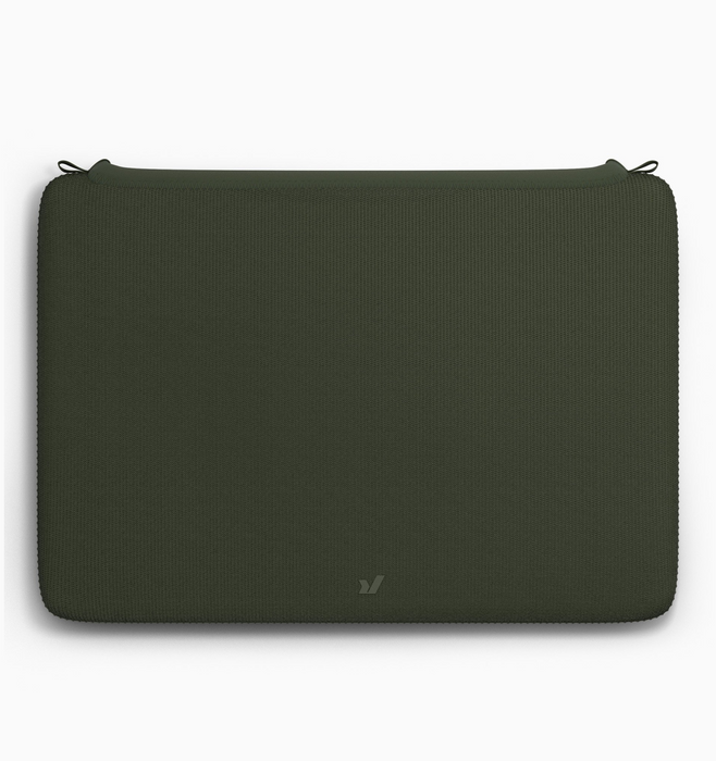 Rushfaster Laptop Sleeve For 15" MacBook Air - Green