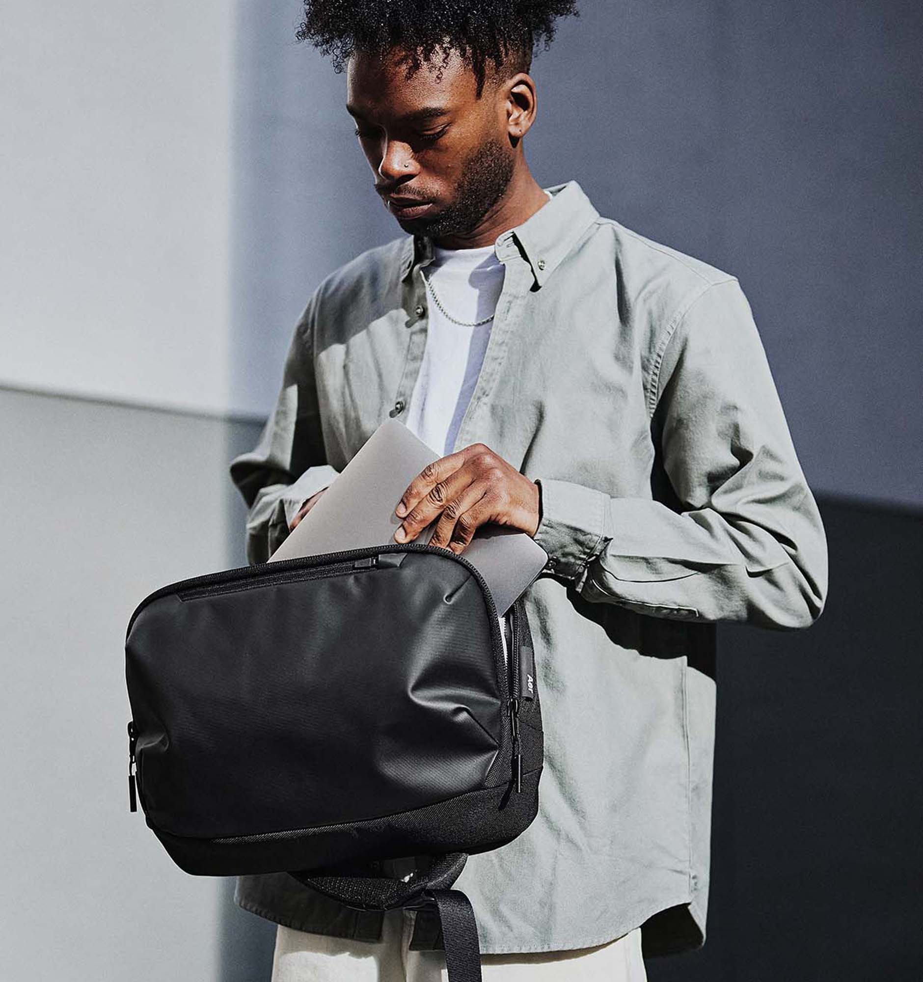Aer Tech Sling 3 | Large Sling Bag for Tech Essentials (14