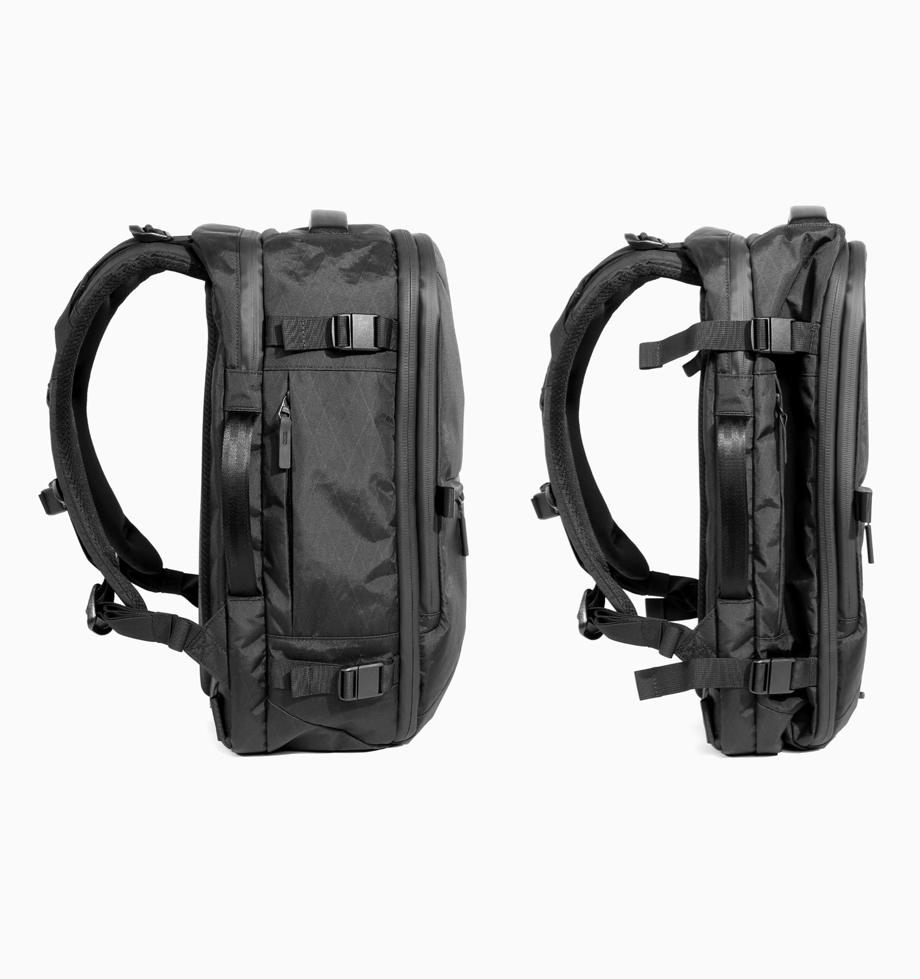 バッグ Aer Travel Pack 3 Small X-Pac Travel Pack 3 Small X-Pac - Black — Aer | Modern gym bags