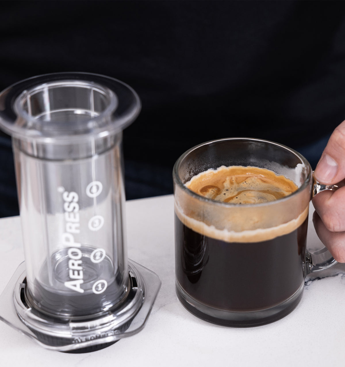 Aeropress Coffee Maker - Clear 