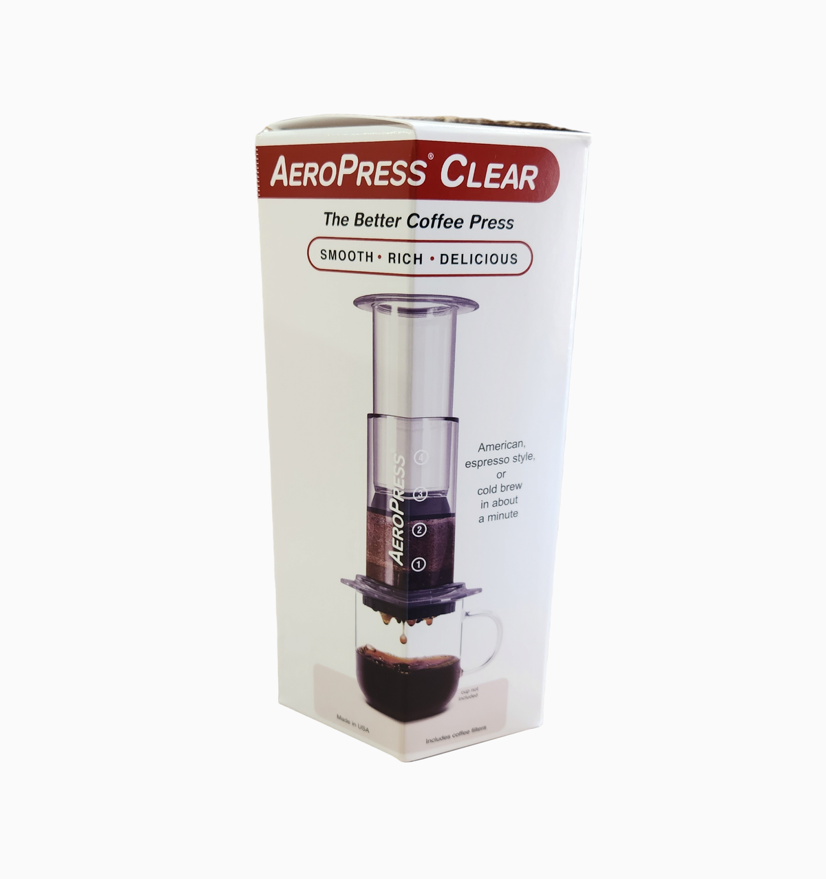 Aeropress Coffee Maker - Clear 