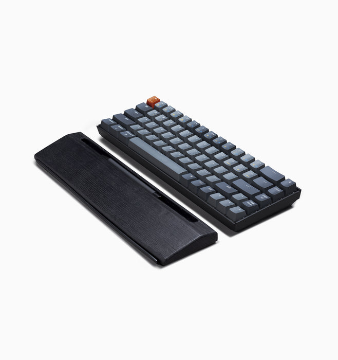 NOOE Ease Keyboard Palm Rest - Black Oak