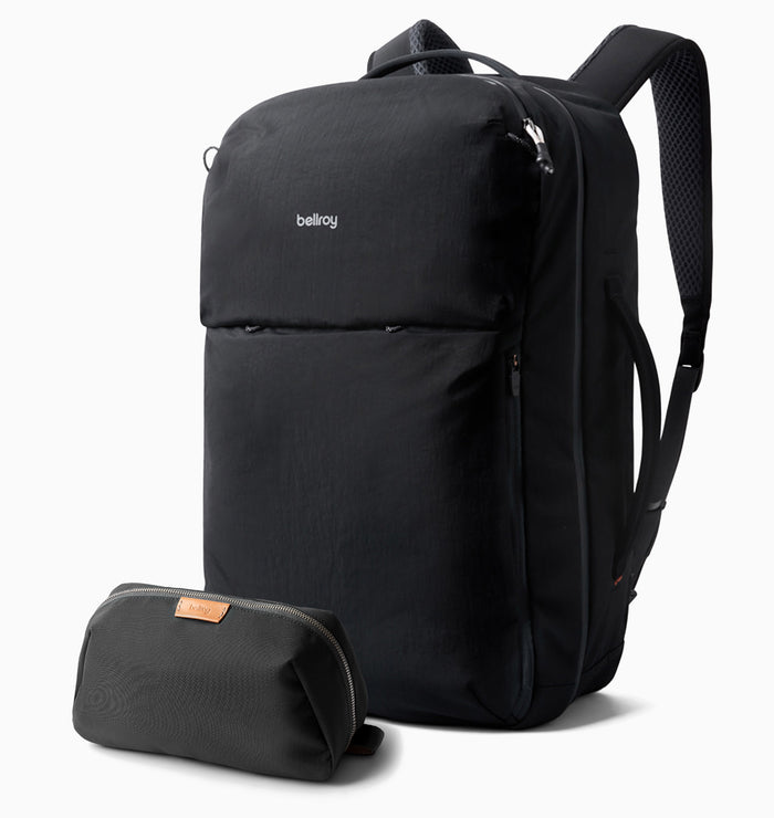 Bellroy Lite Travel Pack 38L + Toiletry Kit Plus