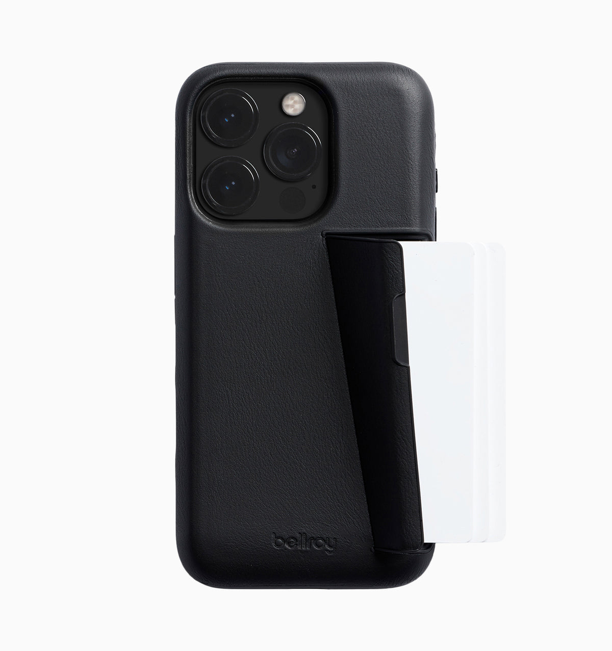 Bellroy iPhone 15 Pro Case (3 Card) - Black
