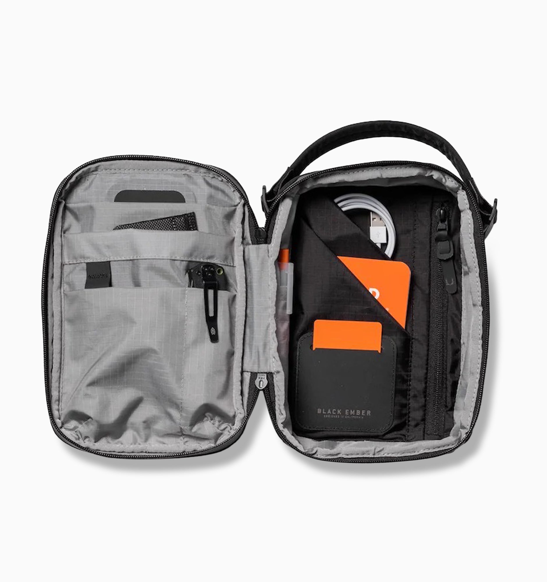 バッグ BLACK EMBER KOMPAK Black Ember Kompak CORDURA® RN66 Velocity 5L - Jet Black