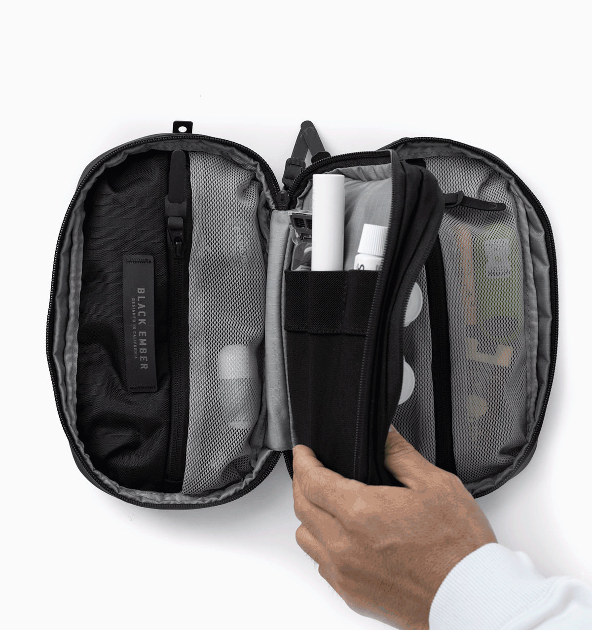 Toiletry Organizer Timbuk2 Dopp Kit Black Ember Dopp Kit (Dopp Kit