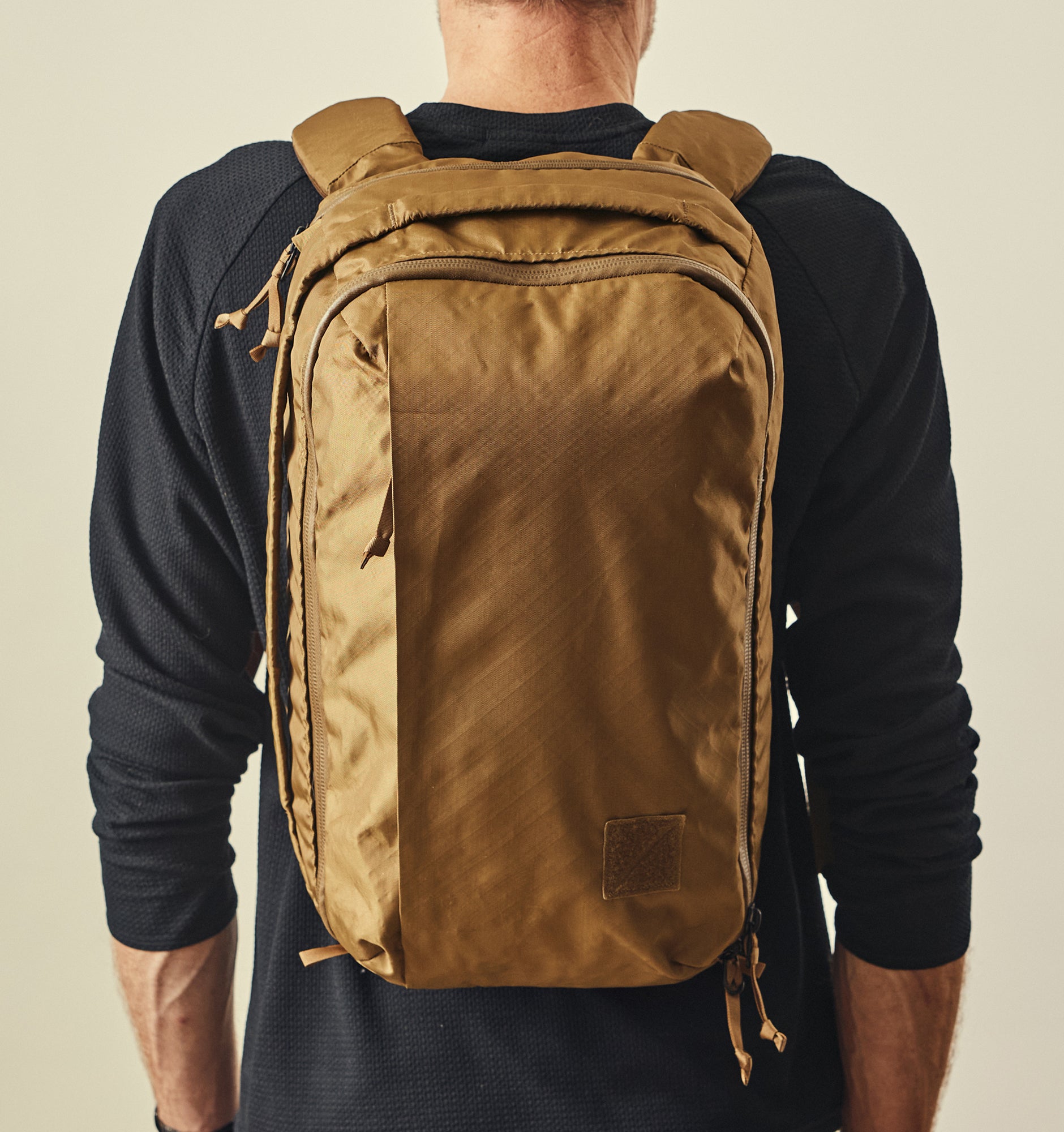 Evergoods Civic Panel Loader Backpack 24L Ecopak Rushfaster Australia