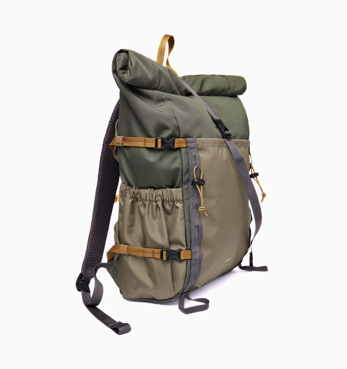 Sandqvist 15" Forest Hike Rolltop Backpack 29L - Multi Trekk Green Leaf Green