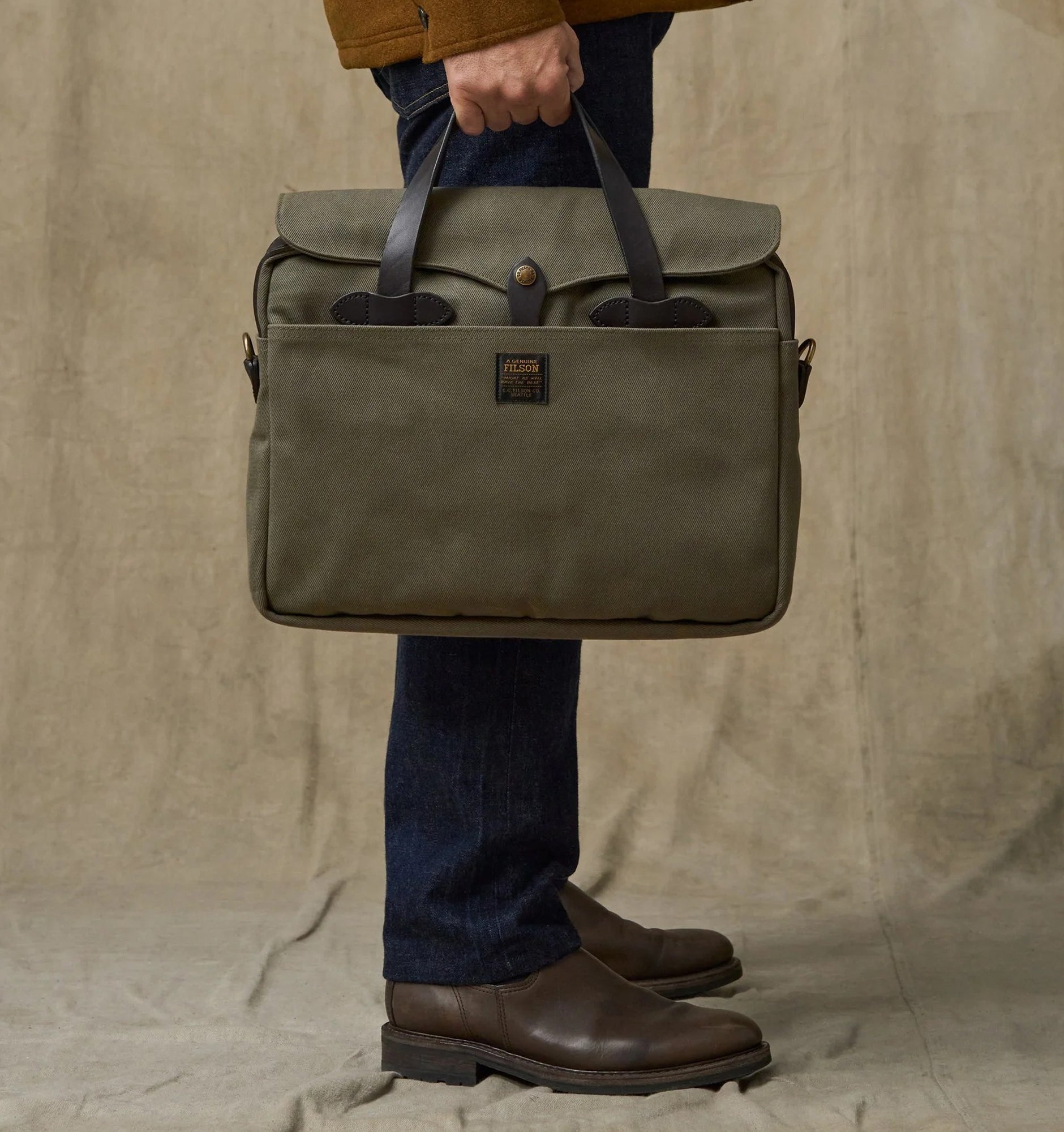 Filson Original Rugged Twill Briefcase | Afterpay – Rushfaster