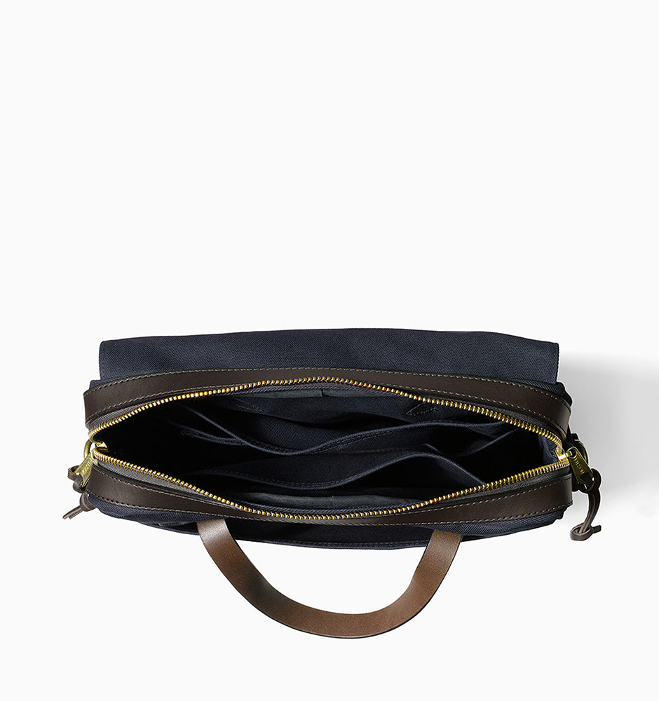 Filson leather messenger bag online