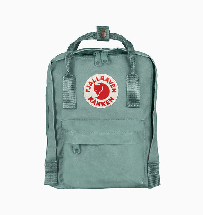 Fjallraven 11" Kanken Mini Backpack 7L - Frost Green