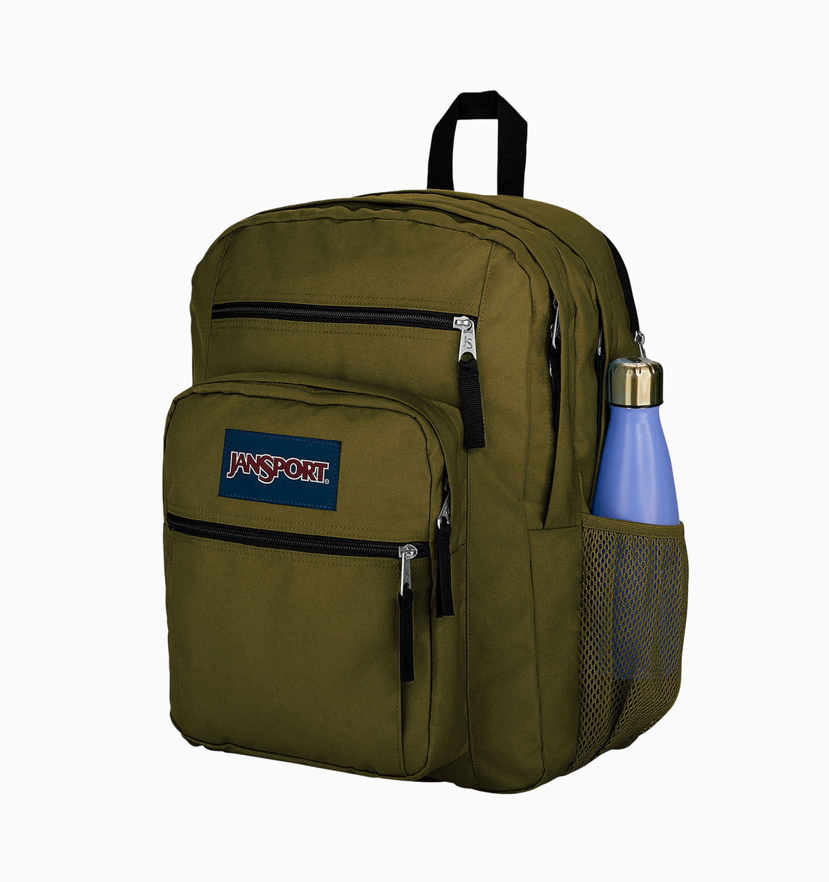 JanSport 16" Big Student Laptop Backpack 34L - Army Green