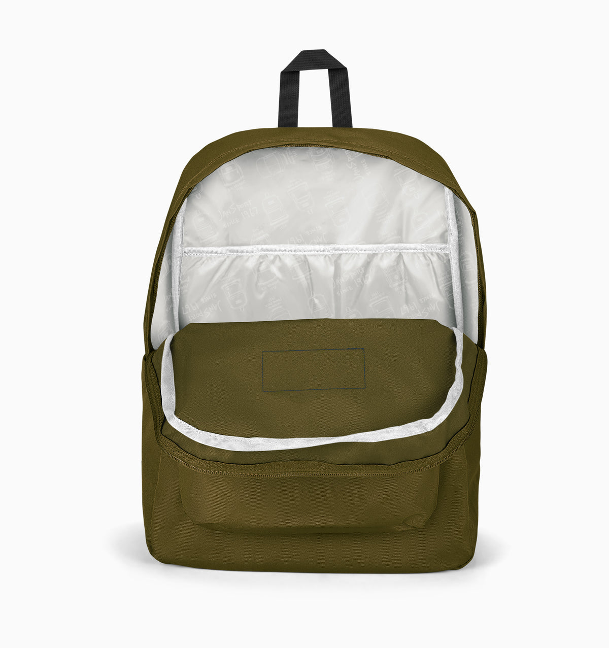 Jansport 15" SuperBreak Plus Backpack 26L - Army Green