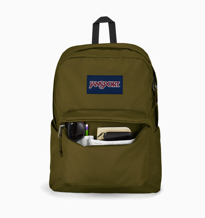 Jansport 15" SuperBreak Plus Backpack 26L - Army Green