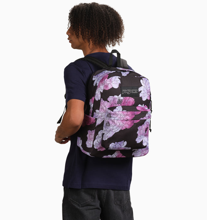 Jansport 15" SuperBreak Plus Backpack 26L - Floral Outlines