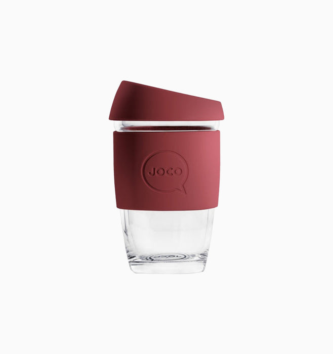 Joco 177ml (6oz) Reusable Coffee Cup - Ruby Wine
