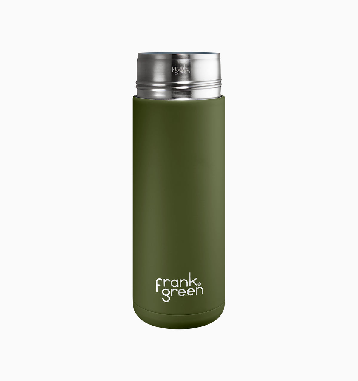 Frank Green 20oz Ceramic Reusable Bottle (595ml) - Khaki