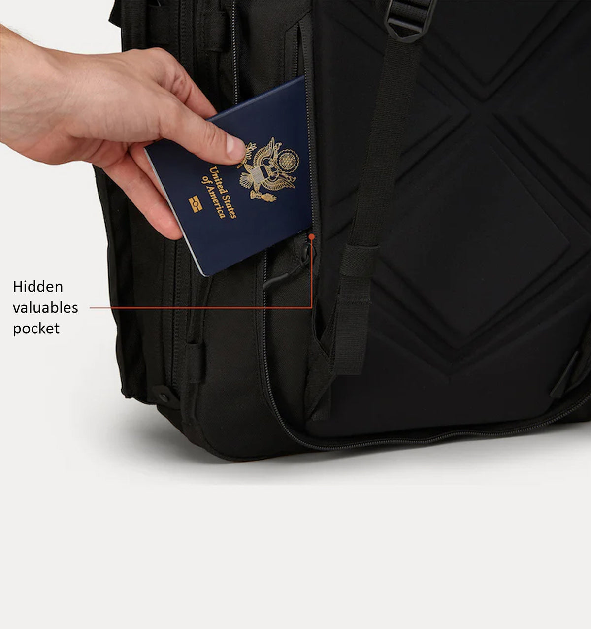 Minaal 16" Carry-on 3.0 Laptop Backpack 35L - Aoraki Black