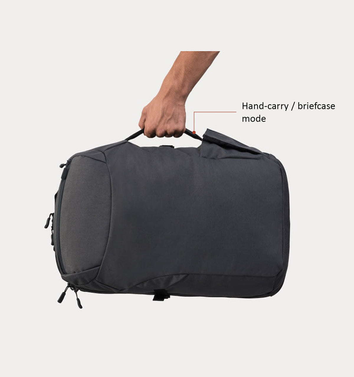 Minaal 16" Carry-on 3.0 Laptop Backpack 35L - Vancouver Grey