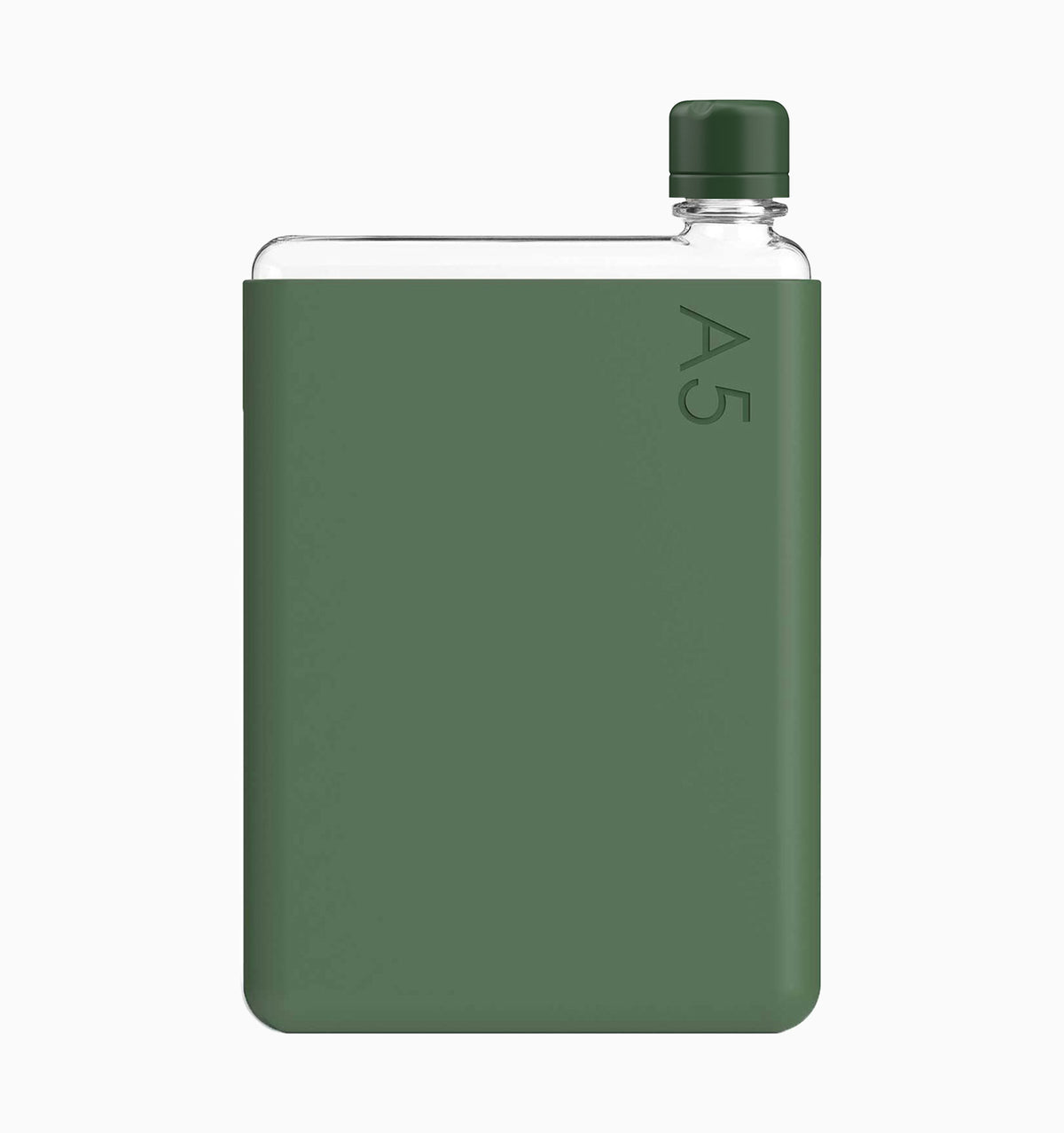 Memobottle A5 Water Bottle - Bundle - Moss Green