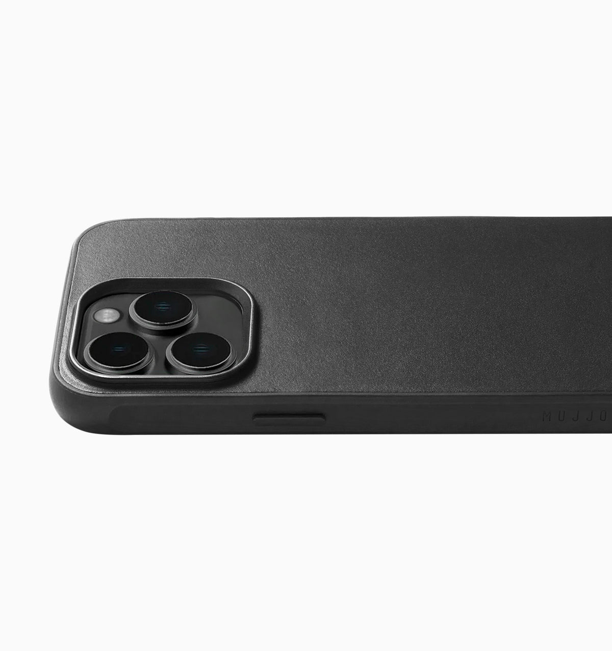 Mujjo Shield Case - iPhone 15 Pro Max - Black