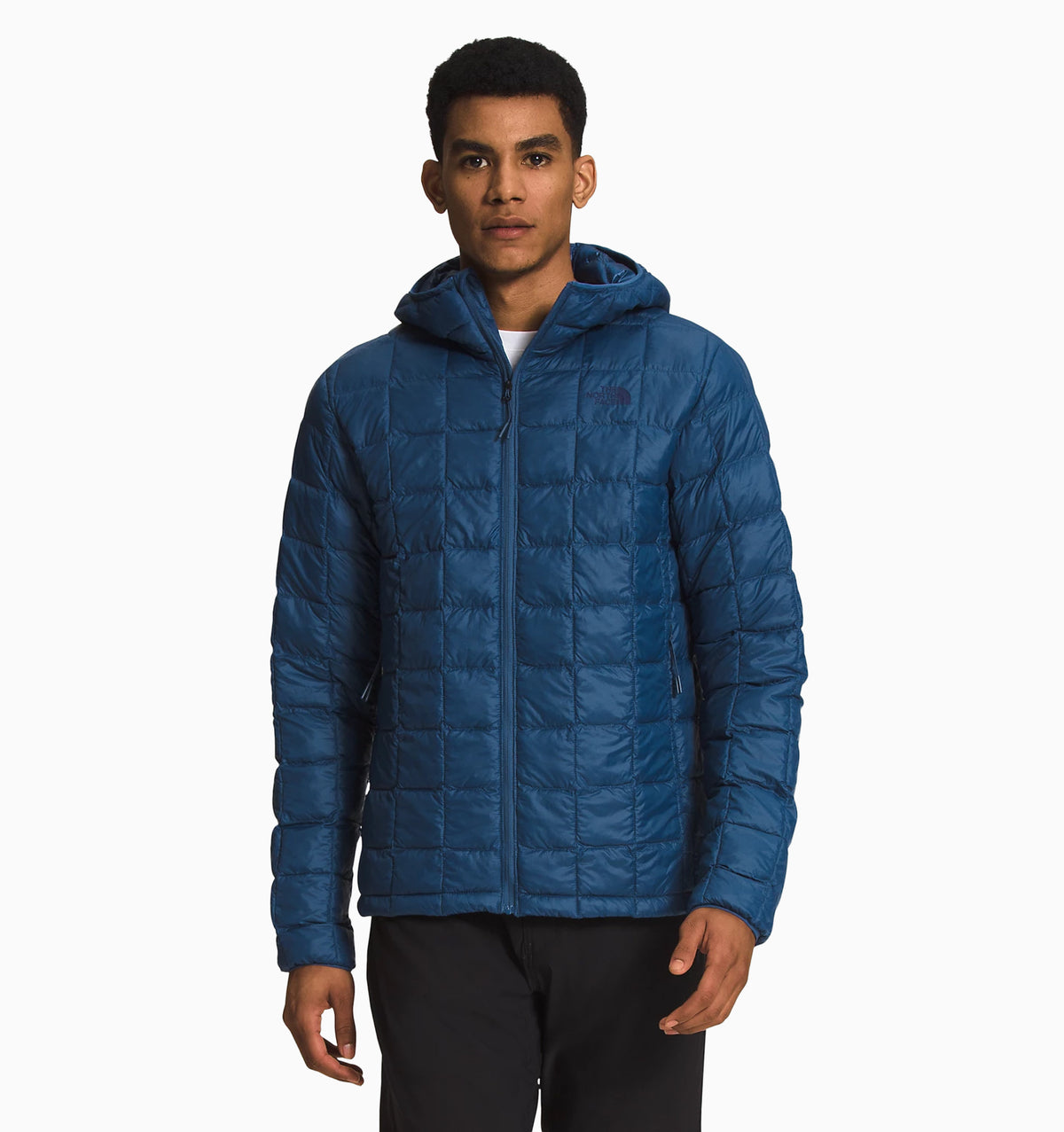 The North Face Mens ThermoBall Eco Hoodie - Shady Blue