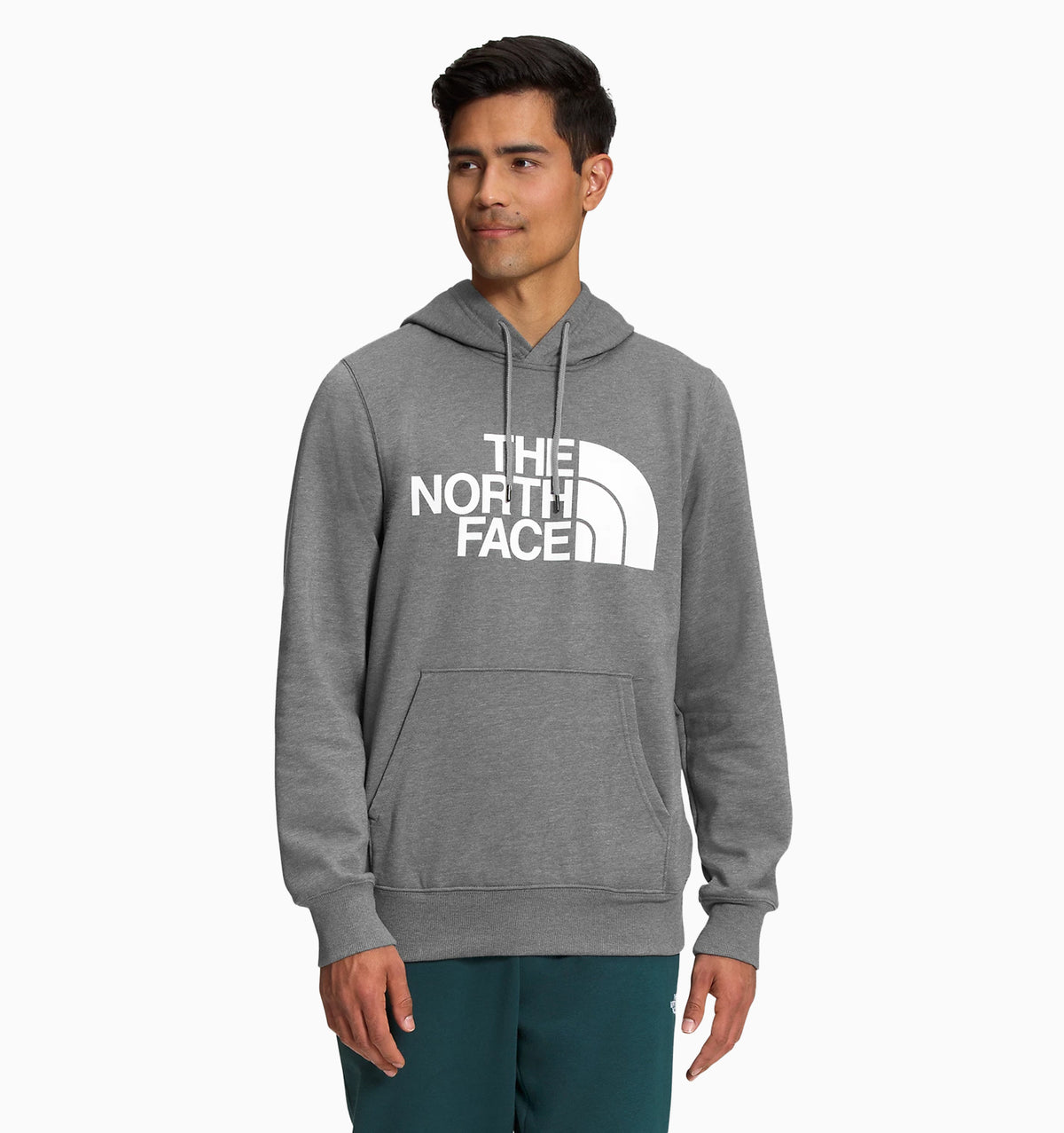 The North Face Men's Half Dome Pullover Hoodie - Medium Grey Heather