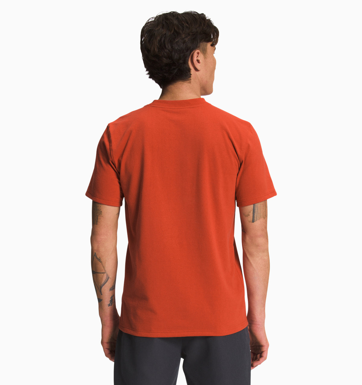 The North Face Men's Short Sleeve Heritage Patch Pocket Tee - Rusted Bronze