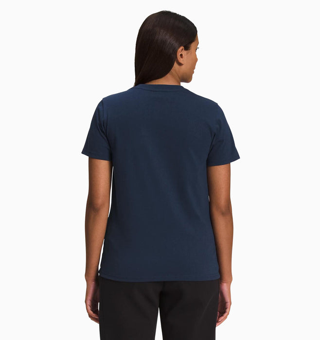 The North Face Women's Short Sleeve Heritage Patch Pocket Tee - Summit Navy