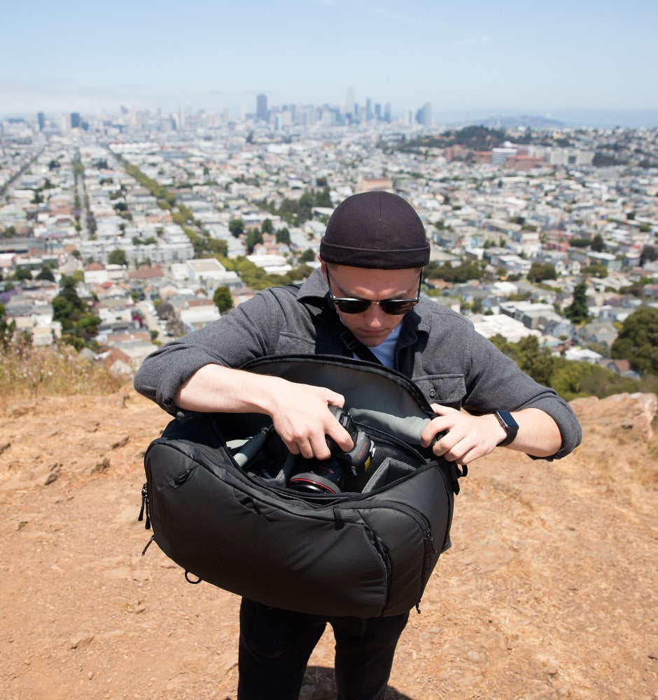 Peak design travel backpack 45l black shop