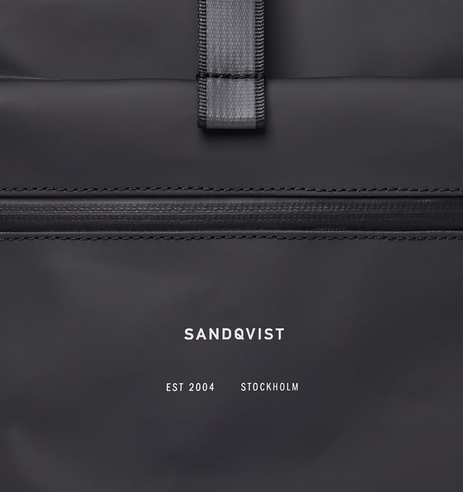 Sandqvist 15" Ruben 2.0 Rolltop Backpack 27L - Black