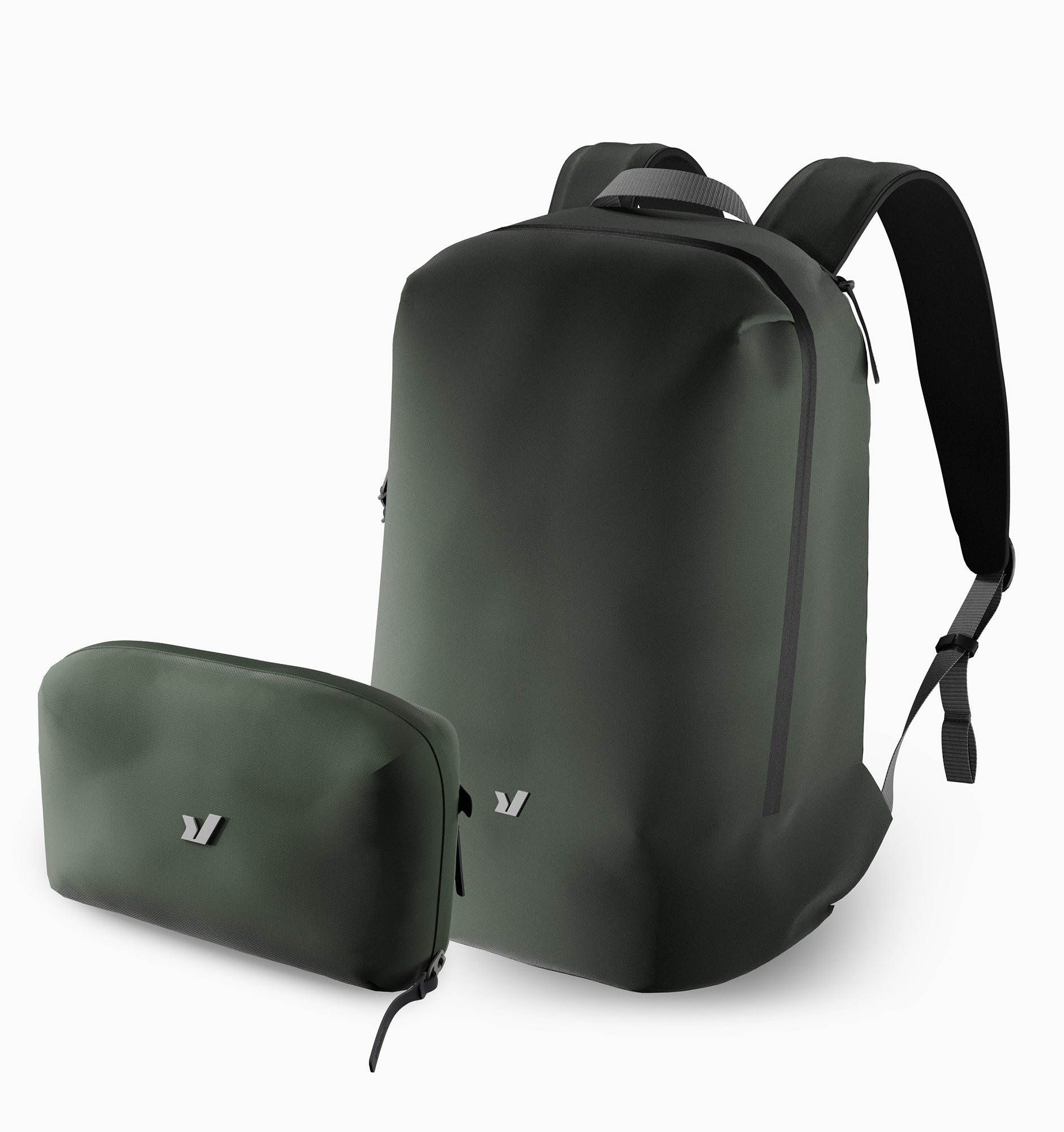 Rushfaster EDC Backpack + Tech Pouch Bundle - Value Backpack Tech Pouch ...