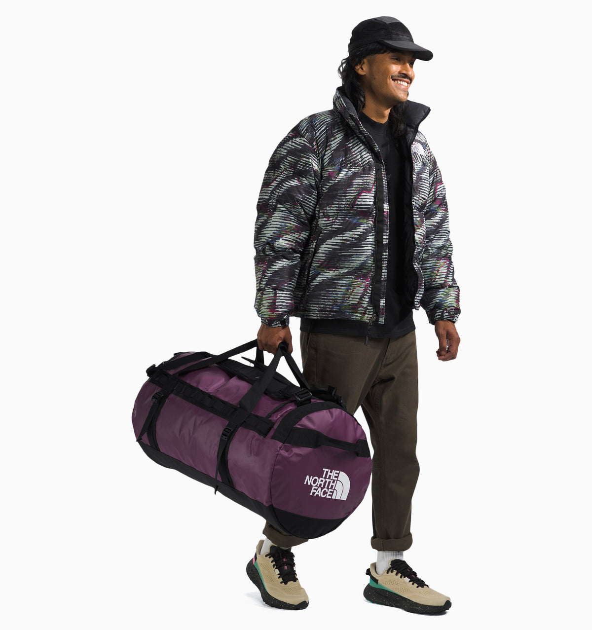The North Face Base Camp Duffle - L - Black Currant Purple