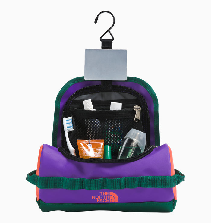 The North Face Base Camp Small Travel Canister 3.5L - Green-Purple-Radiant Orange