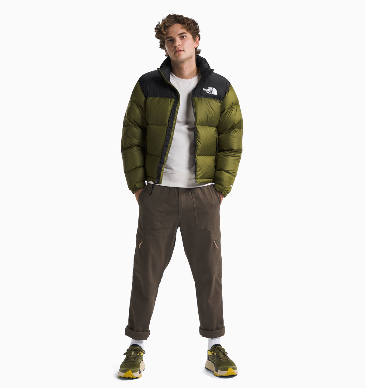 The North Face Men's 1996 Retro Nuptse Jacket - Forest Olive