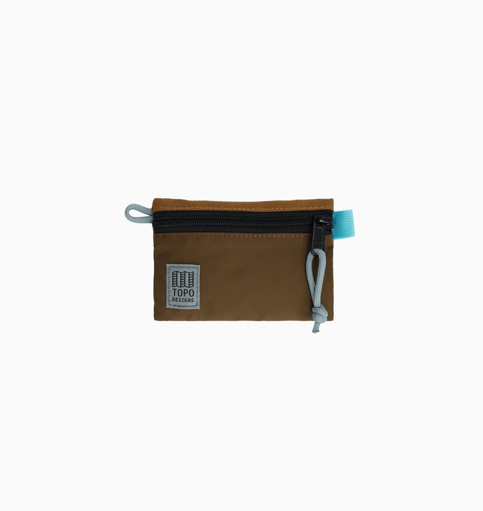 Topo Designs Micro Accessory Bag - Desert Palm/Pond Blue