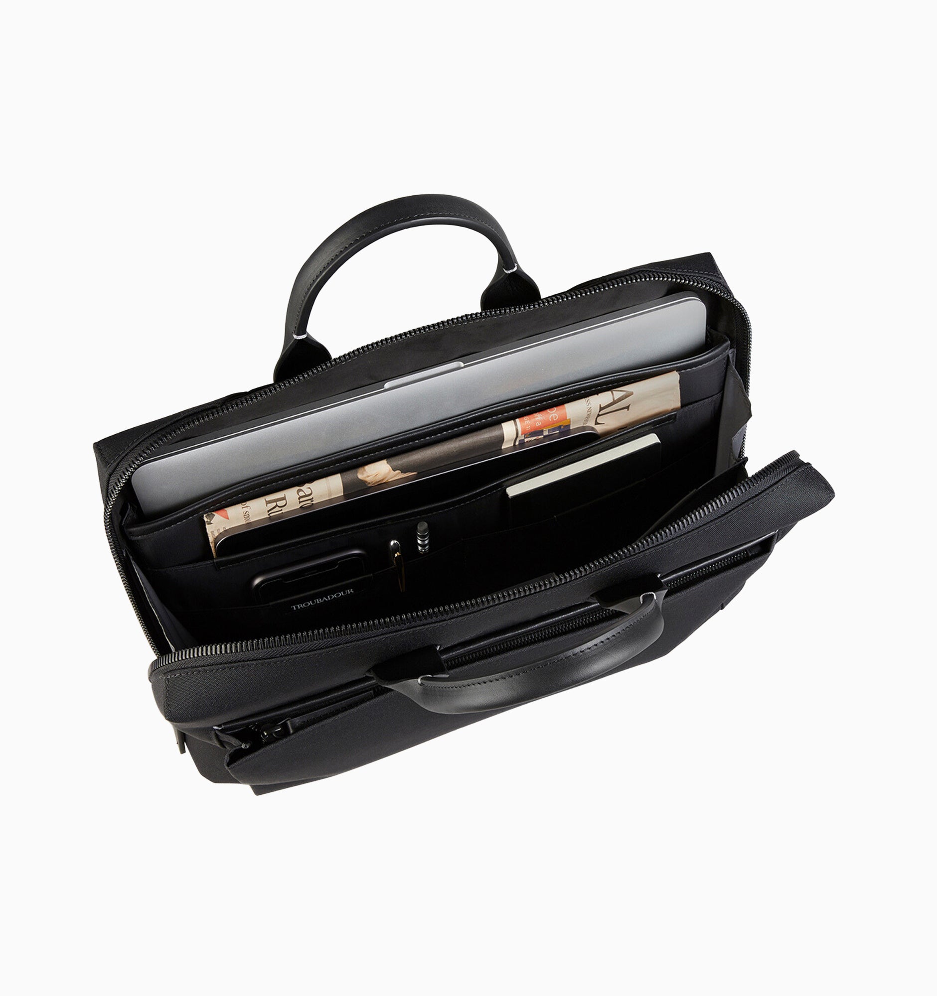 Banuce waterproof leather briefcase deals
