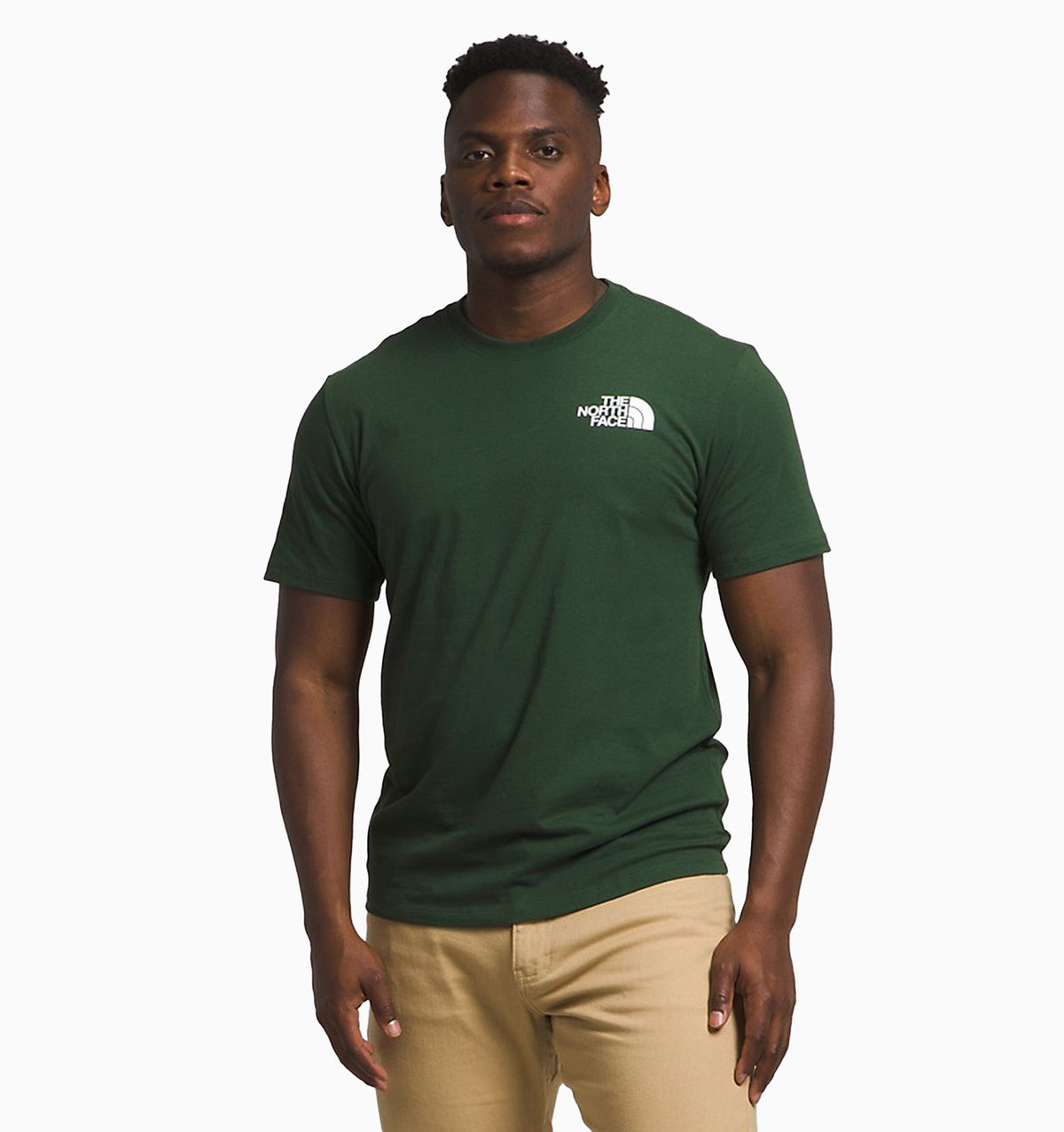 The North Face Men's S/S Box NSE Tee - Pine Needle