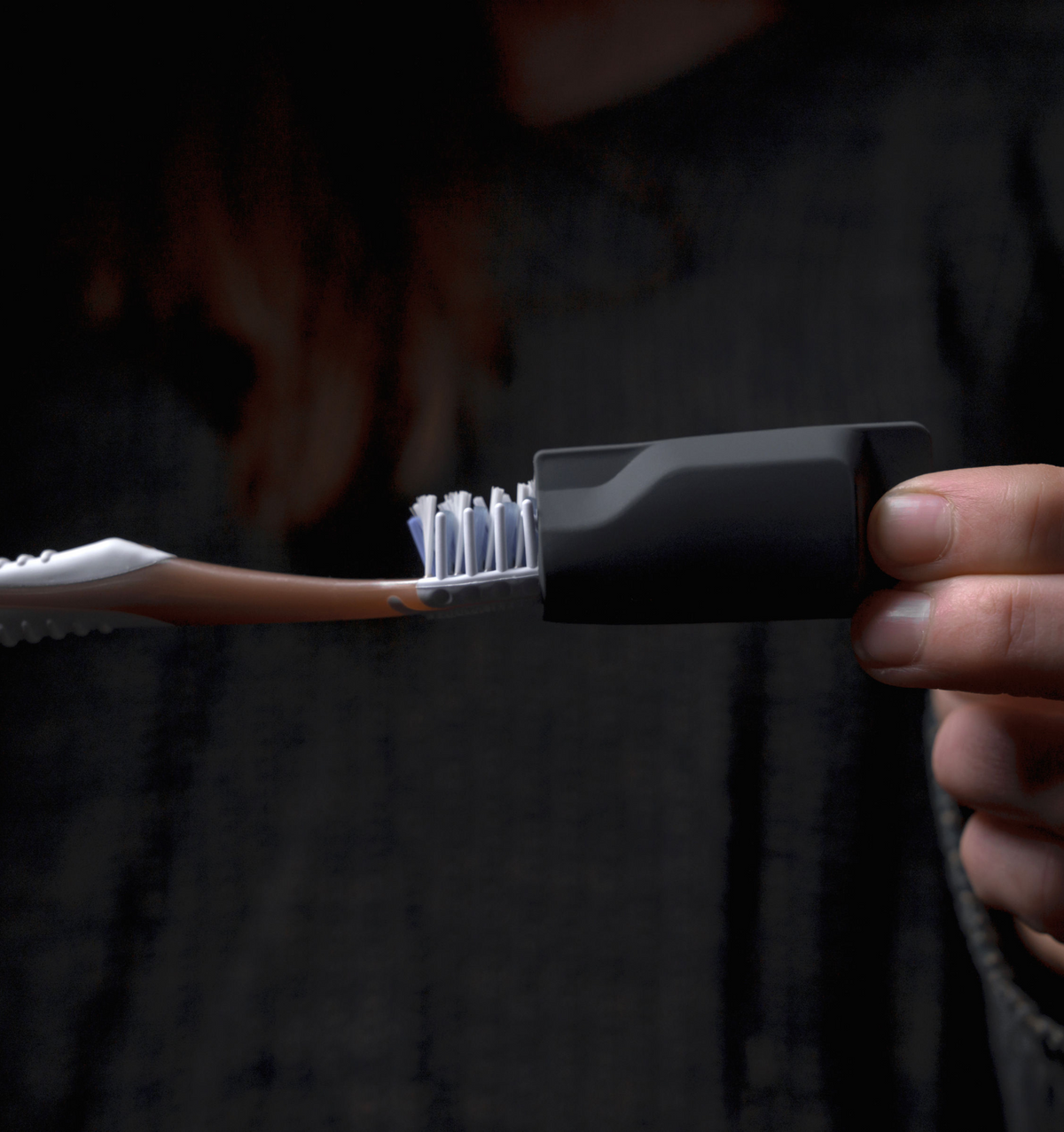 Matador Toothbrush Caps - 2 Pack - Black/White